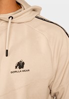 Harvey Hooded Track Jacket - Beige