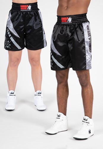 Hornell Boxing Shorts - Black/Gray - 2XL