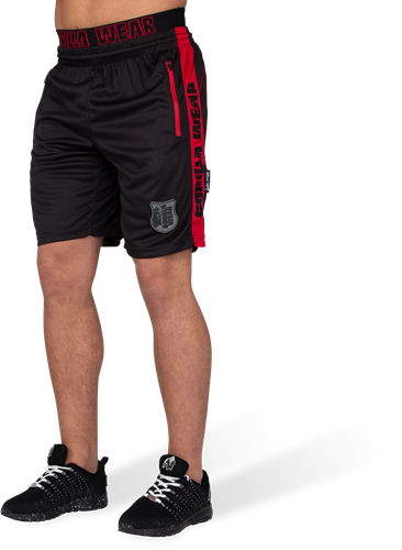 Shelby Shorts - Black/Red-5XL