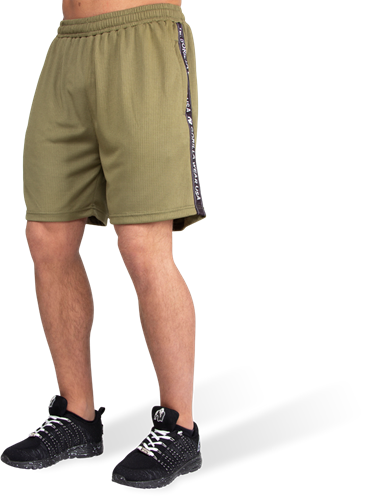 Reydon Mesh Shorts - Army Green-3XL