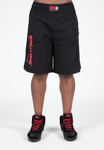 Augustine Old School Shorts - Black/Red - 2XL/3XL