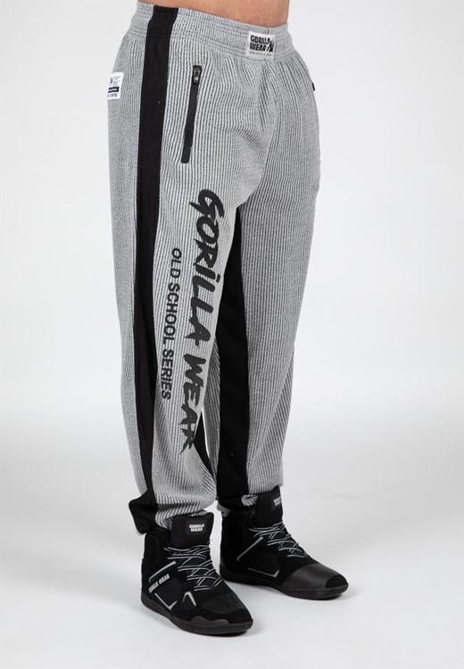 Augustine Old School Pants - Gray - S/M