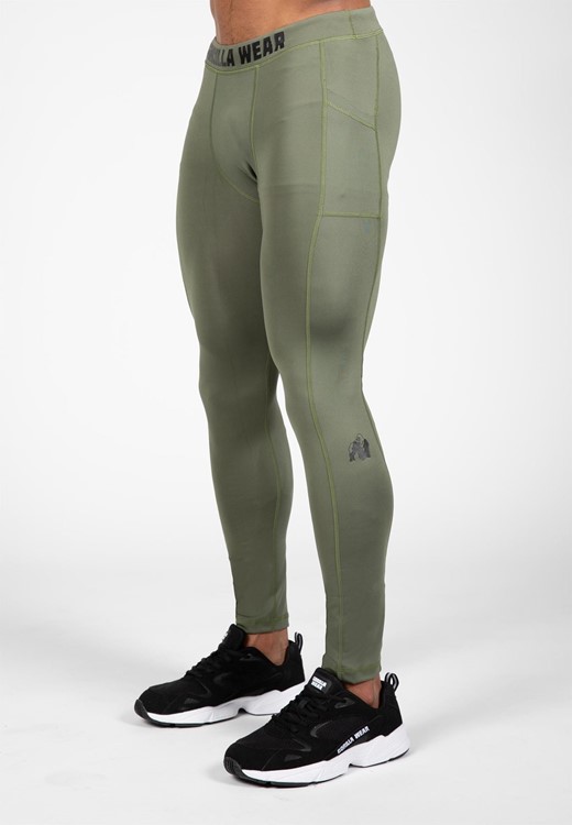 Smart Tights - Army Green - 4XL