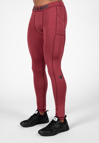 Smart Tights - Burgundy Red - S