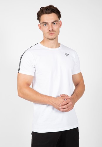 Chester T-shirt - White/Black - 3XL