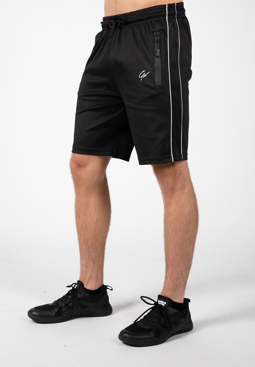 Wenden Track Shorts - Black/White - M