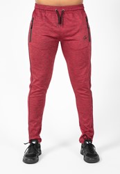 Wenden Track Pants - Burgundy Red