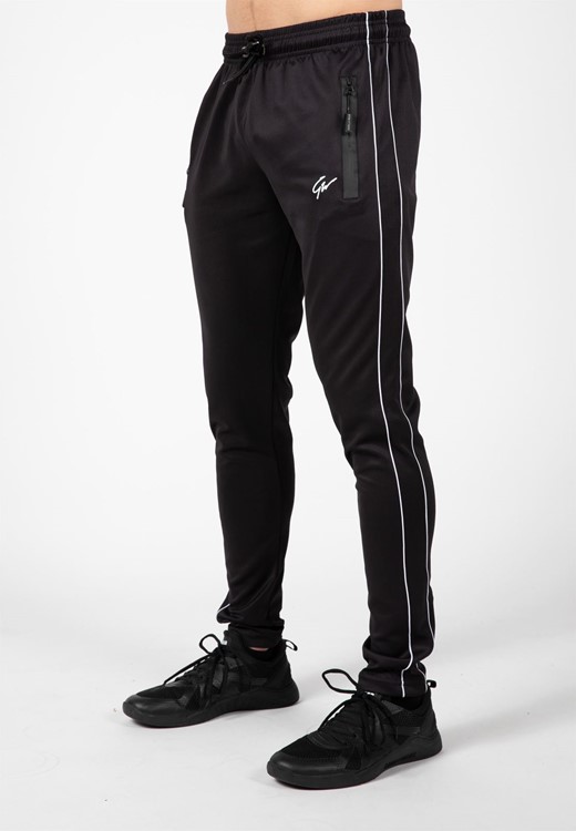 Wenden Track Pants - Black/White - 3XL