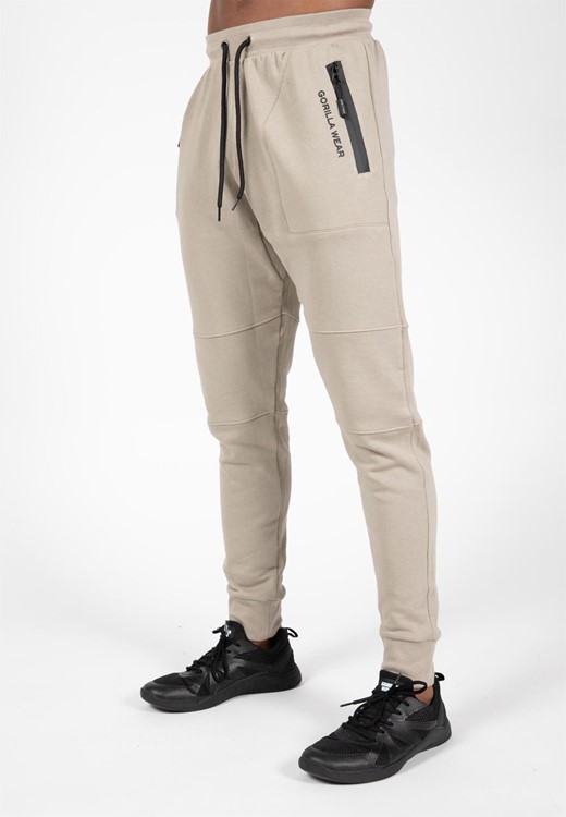 Newark Sweatpants - Beige - S
