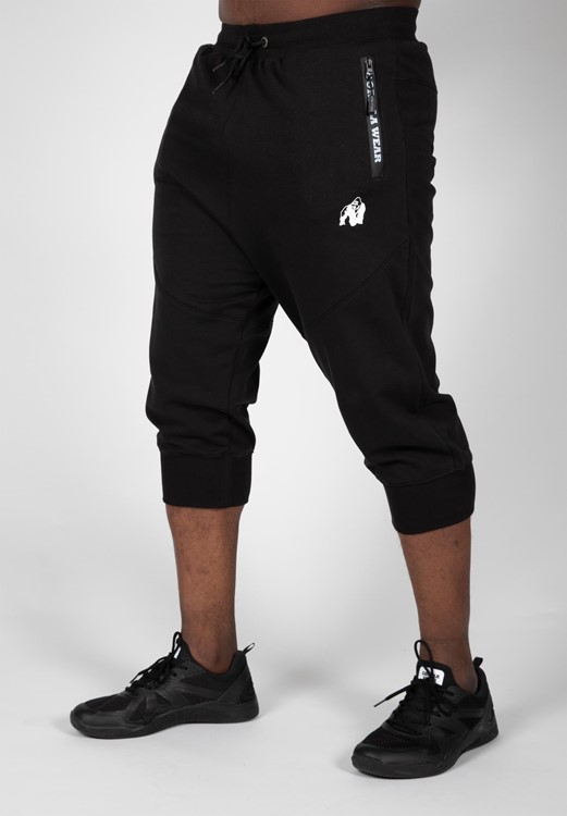 Knoxville 3/4 Sweatpants - Black - 2XL