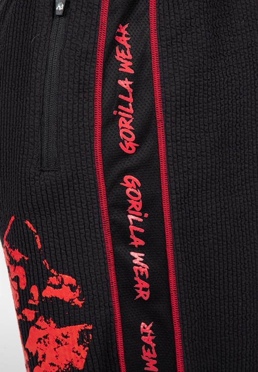 Buffalo Workout Shorts Black/Red