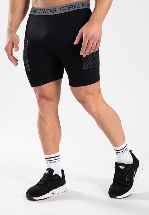 Norton Seamless Short Tights - Black - L