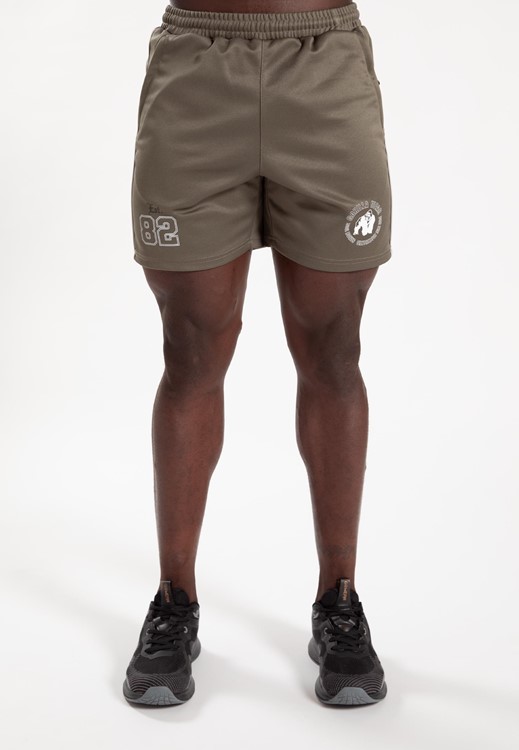 Broxton Shorts - Army Green - 4XL