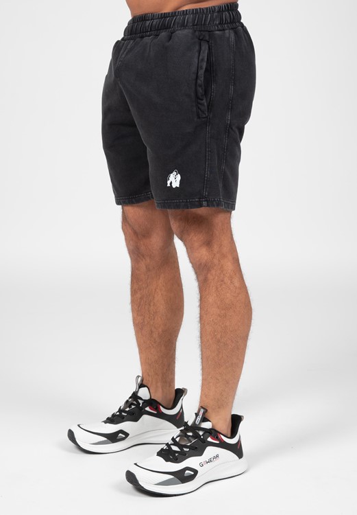 Curtis Sweatshorts - Washed Gray - 4XL