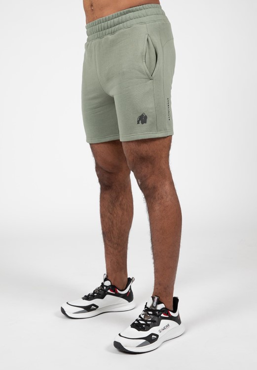 Leon Sweat Shorts - Green - L