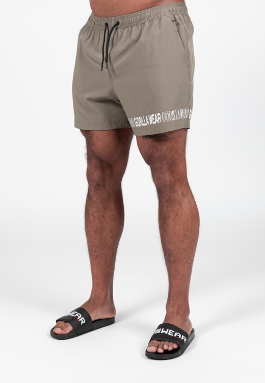 Otis Swim Shorts - Army Green - 4XL