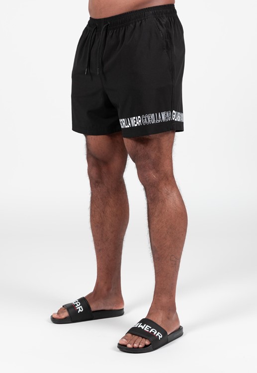 Otis Swim Shorts - Black - 4XL