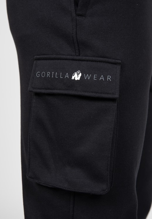 Hudson Cargo Sweatpants Black