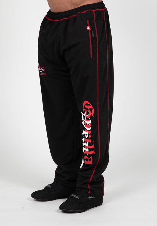 Marlow Mesh Pants - Black/Red - 2XL/3XL