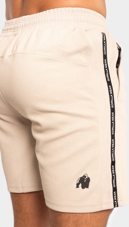 Harvey Track Shorts - Beige