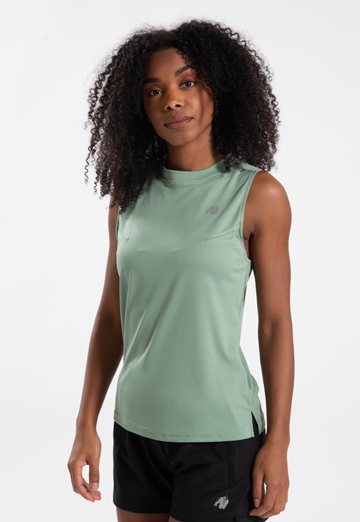 Mokena Tank Top - Green - XS
