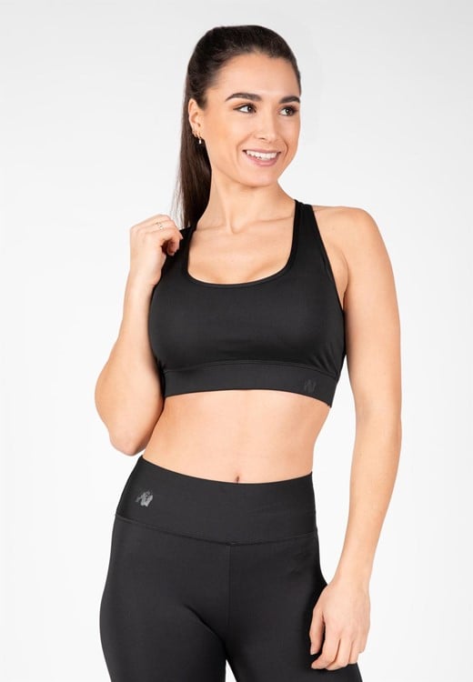 Meta Sports Bra - Black - S