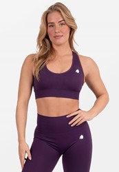 Neiro Seamless Sports Bra - Purple - XS/S