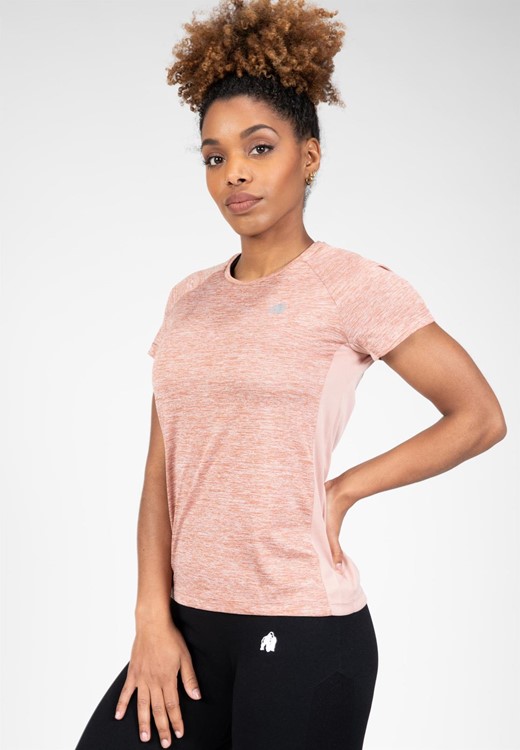 Monetta Performance T-Shirt - Salmon Pink - L