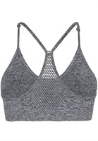 Quincy Seamless Sports Bra Gray