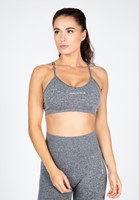 Quincy Seamless Sports Bra - Gray Melange - XS/S
