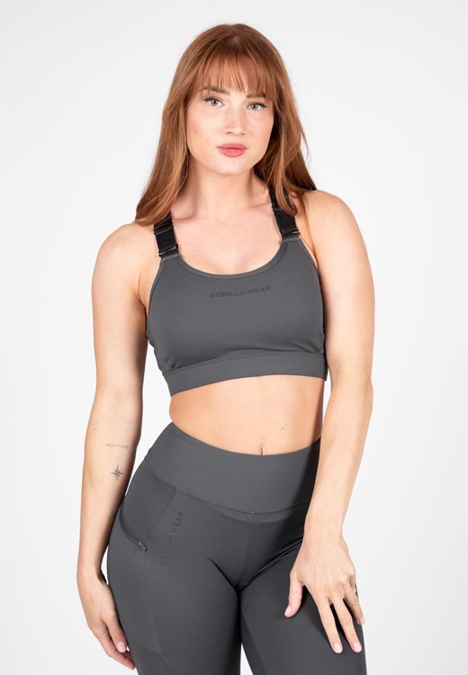 Monroe Sports Bra - Gray - XS
