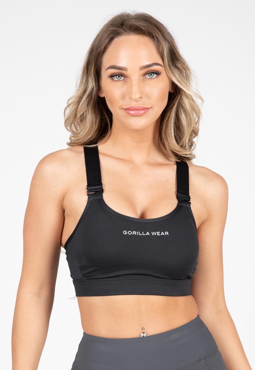 Monroe Sports Bra - Black - XS