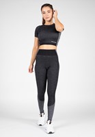 Selah Seamless Crop Top Black