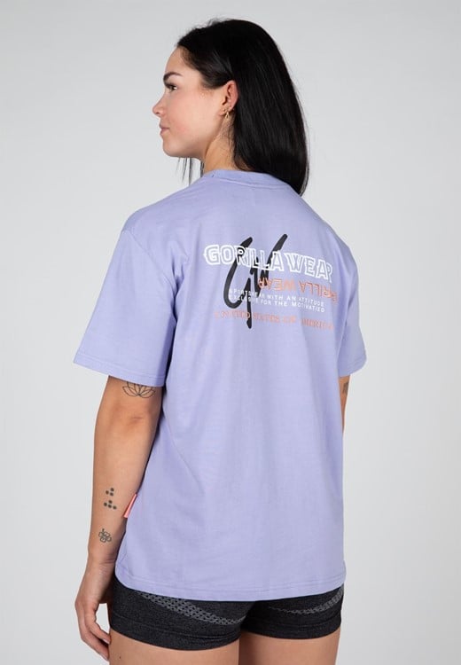 Medina Oversized T-Shirt - Lilac - L