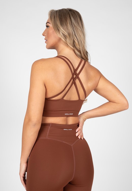 Arizona Sports Bra Brown