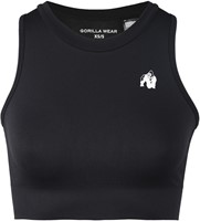 Olivia Seamless Crop Top Black