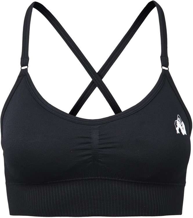 Olivia Seamless Sports Bra Black
