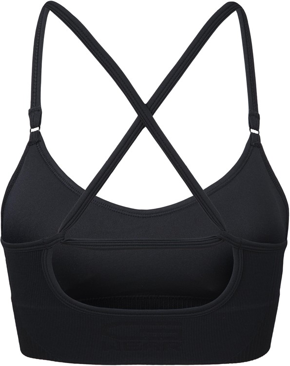 Olivia Seamless Sports Bra Black