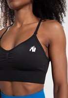 Olivia Seamless Sports Bra Black