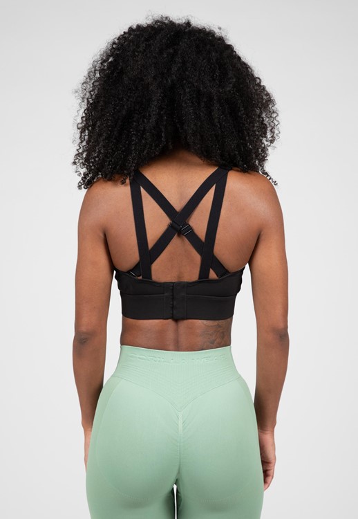 Riley High Support Sports Bra Black