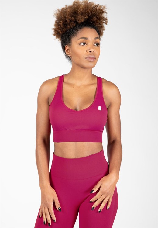 Hilton Seamless Sports Bra - Fuchsia - S/M