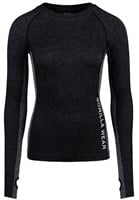 Selah Seamless Long Sleeve Black