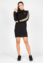 Isabella Sweatshirt Dress - Black
