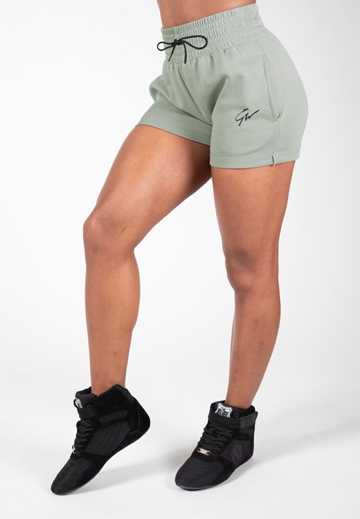 Pixley Sweatshorts - Light Green - XS