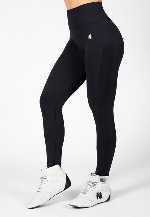 Hilton Seamless Leggings - Black - XS/S