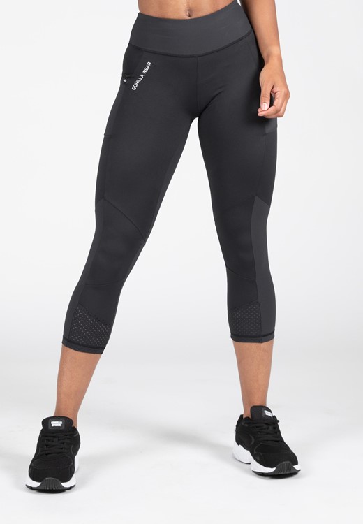 Monroe 7/8 Leggings - Black - L