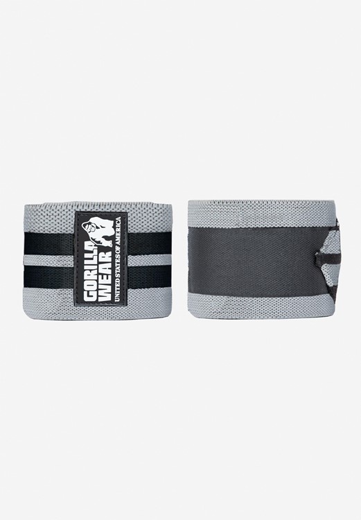 Knee Wraps - Gray/Black - 200CM