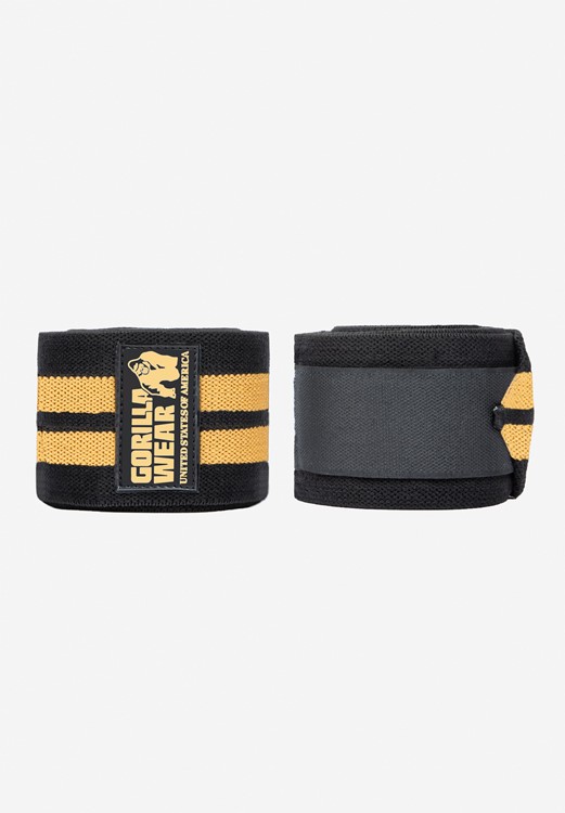 Knee Wraps - Black/Gold - 200CM
