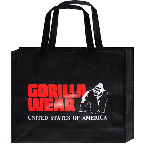 Non Woven Gorilla Wear Bag - Black/Red - Large (10 pieces/poly pack)