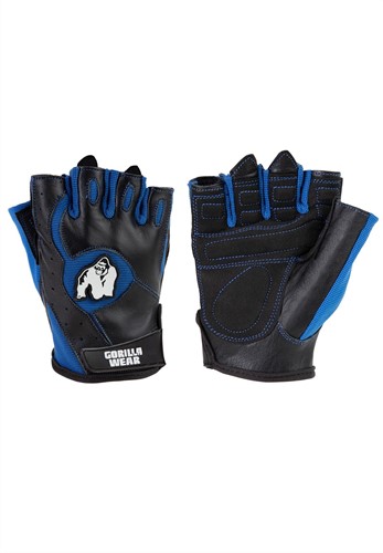 Mitchell Training Gloves - Black/Blue - S